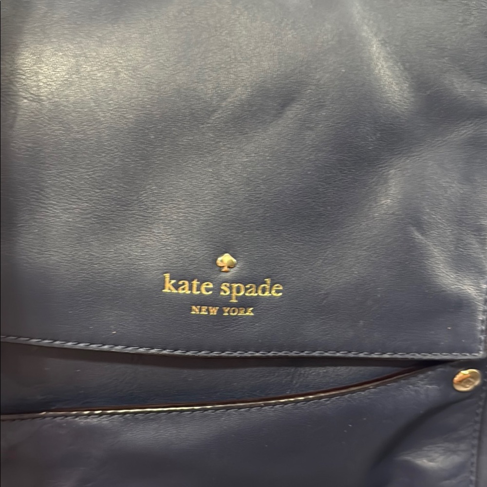 Kate Spade Navy Leather Handbag